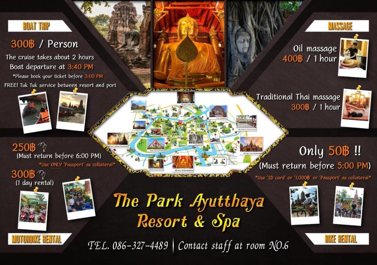The Park Ayutthaya Resort And Spa Exteriör bild